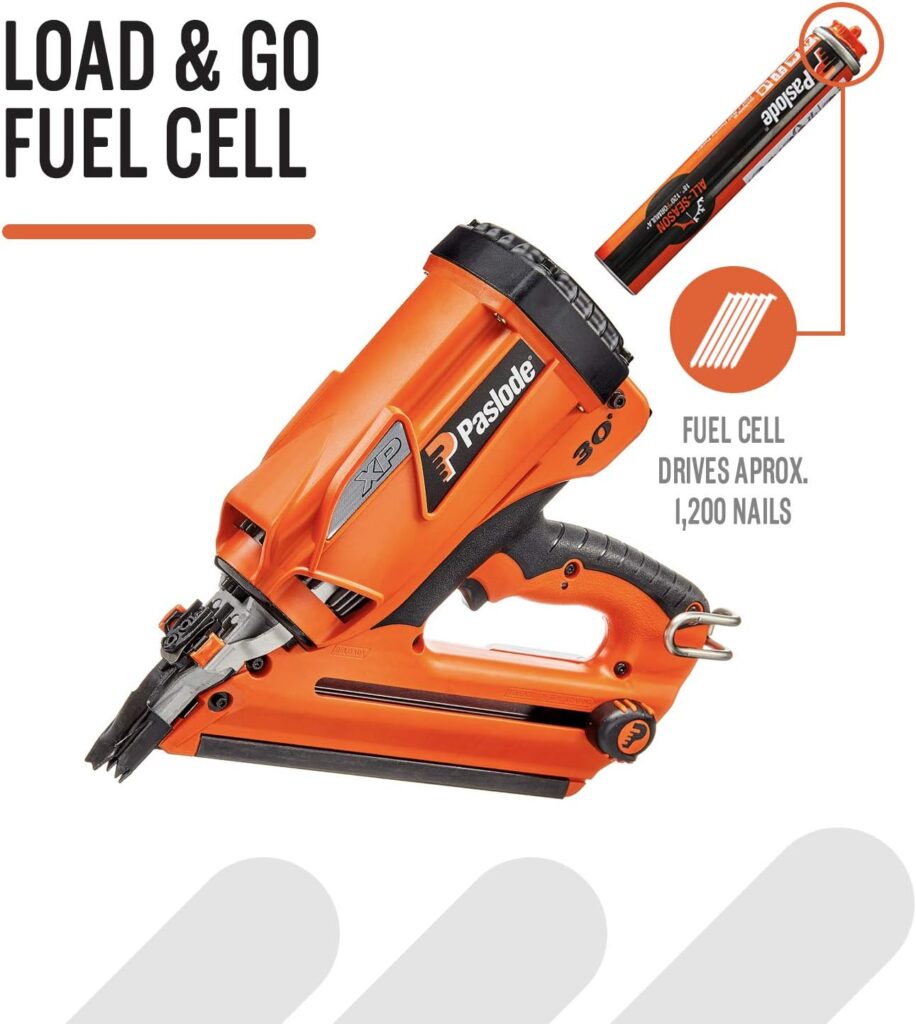 Paslode - Cordless XP Framing Nailer, 906300, Battery and Fuel Cell Powered, No Compressor Needed