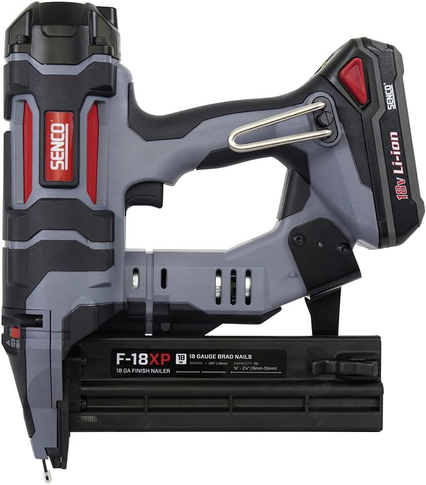 Senco 10M0001N Fusion F-18XP 18V Lithium-Ion 2-1/8 in. Cordless 18 ga. Brad Nailer (1.5 Ah)